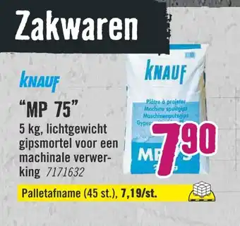 Hornbach "MP 75" aanbieding