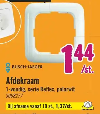 Hornbach Busch-Jaeger Afdekraam aanbieding