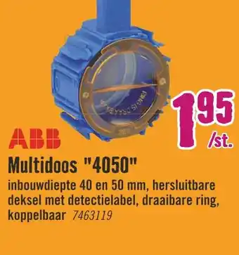 Hornbach Multidoos "4050" aanbieding