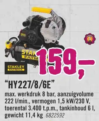 Hornbach "HY227/8/6E" aanbieding