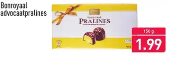 ALDI Bonroyaal Advocaatpralines 150g aanbieding