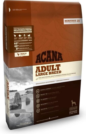 Bol.com Acana adult large breed dog heritage - 11.4 kg aanbieding