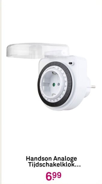 Karwei Handson analoge tijdschakelklok aanbieding