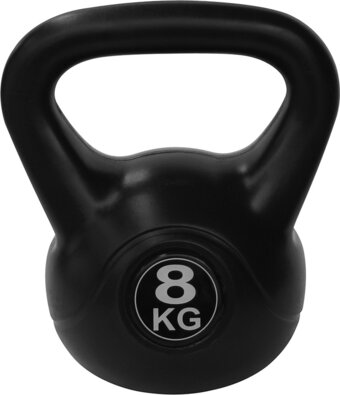 Bol.com Tunturi pvc kettle bell - kettlebell - 8 kg - incl. gratis fitness app aanbieding