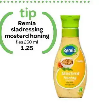 Spar Remia sladressing mosterd honing 250 ml aanbieding