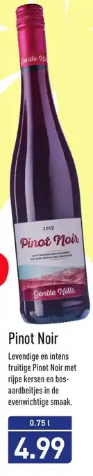 ALDI Pinot Noir 750ml aanbieding