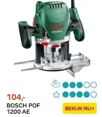 Praxis Bosch pof 1200 ar aanbieding