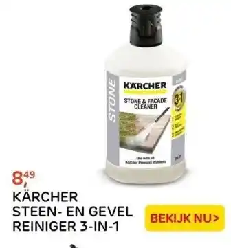 Praxis Steen- en gevel reiniger 3-in-1 aanbieding