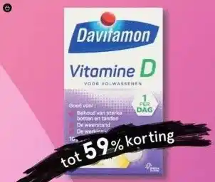 Etos Davitamon vitamine d volwassenen 75 smelttabletten aanbieding