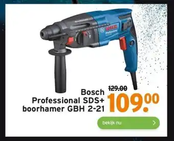 GAMMA Bosch Professional SDS+ boorhamer GBH 2-21 aanbieding