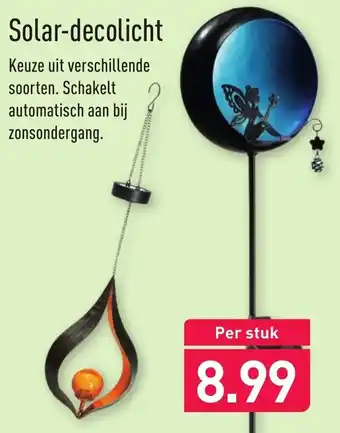 ALDI Solar-decolicht aanbieding