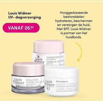 DA Louis widmer uv- dagverzorging aanbieding