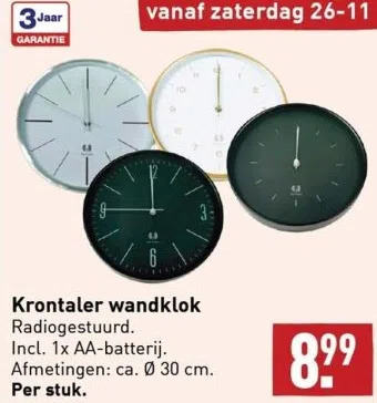 Krontaler horloge online kopen