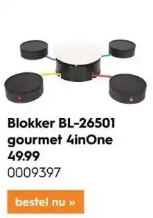 Blokker Blokker bl-26501 gourmet 4inone aanbieding