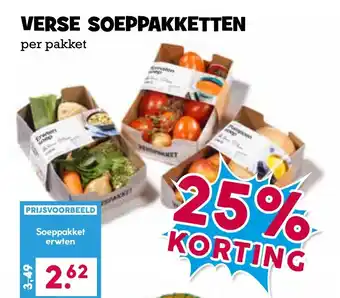 Boon`s Markt Verse soeppakketten aanbieding