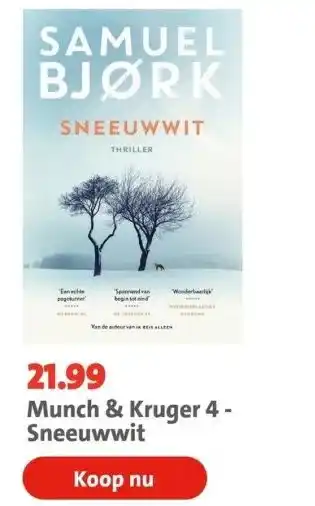 Bruna Munch & kruger 4 - sneeuwwit aanbieding