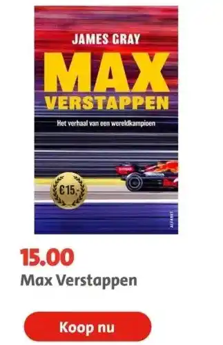 Bruna Max verstappen aanbieding