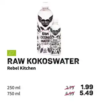 Ekoplaza Raw Kokoswater aanbieding