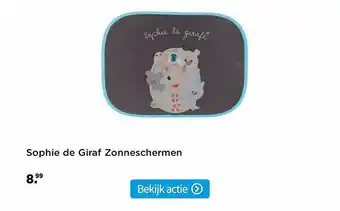 Plein.nl Sophie de giraf zonneschermen aanbieding