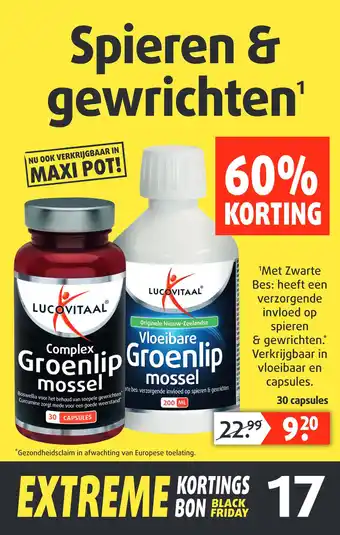 Lucovitaal Groenlip aanbieding