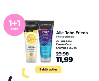 Plein.nl Alle john frieda aanbieding