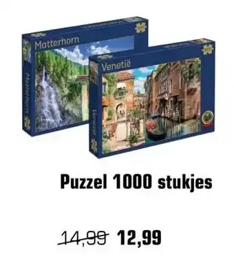 Primera Puzzel 1000 stukjes aanbieding