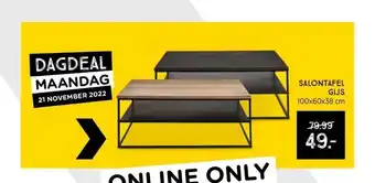 Xenos Salontafel gijs aanbieding