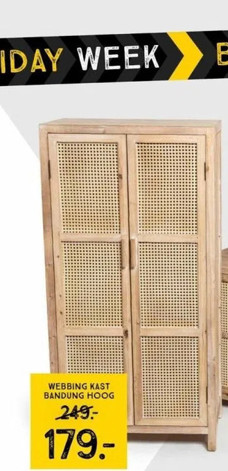 Xenos Webbing kast bandung hoog aanbieding