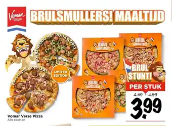 Vomar Voordeelmarkt Verse Pizza aanbieding