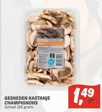 Dekamarkt Gesneden kastanje champignons aanbieding