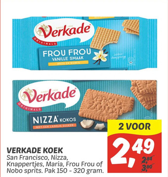 Dekamarkt Verkade koek aanbieding