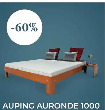Slaapboulevard Kwakernaat Auping auronde 1000 aanbieding
