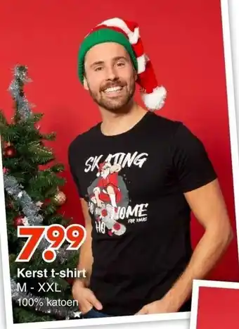 Wibra Kerst t-shirt aanbieding