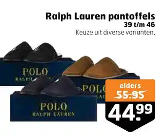 Trekpleister Ralph lauren pantoffels aanbieding