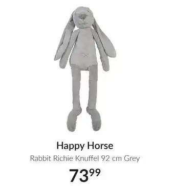 Babypark Happy Horse Rabbit Richie Knuffel 92cm aanbieding