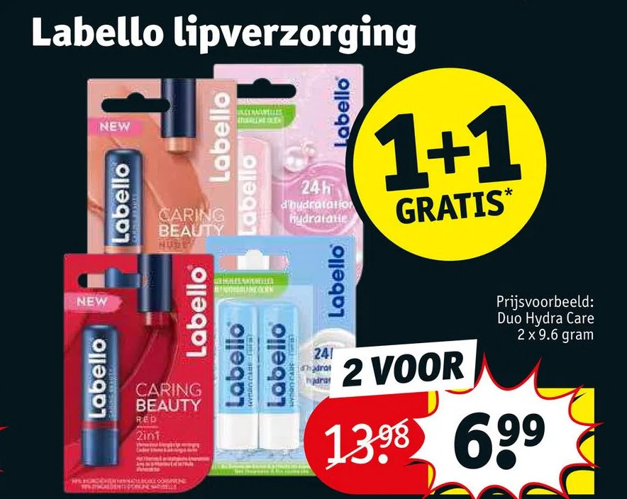 Labello aanbieding bij Kruidvat