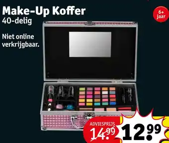 Kruidvat Make-up koffer aanbieding