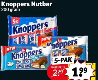 Kruidvat Knoppers nutbar aanbieding