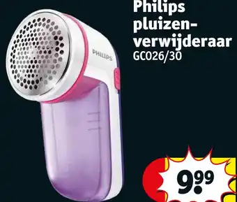 Kruidvat Philips pluizen- verwijderaar gco26/30 aanbieding