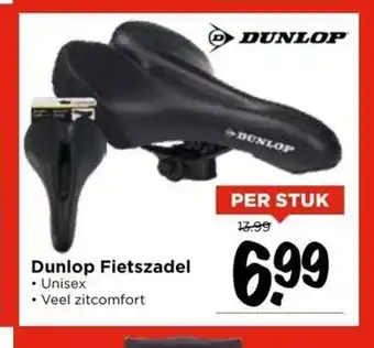 Vomar Voordeelmarkt Dunlop Fietszadel aanbieding