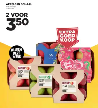 Jumbo Appels in schaal aanbieding