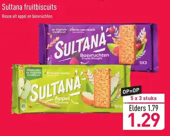 ALDI Sultana 5*3-pack aanbieding