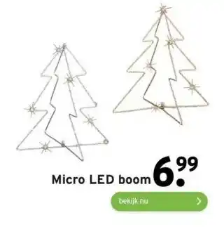 GAMMA Micro led boom aanbieding