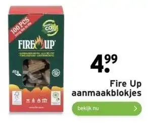 GAMMA Fire up aanmaakblokjes aanbieding