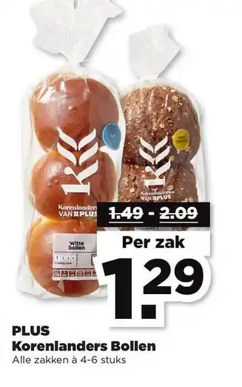 PLUS Plus korenlanders bollen aanbieding