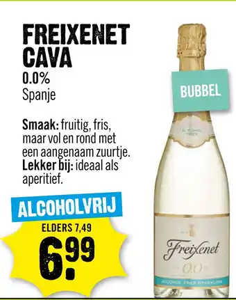 Dirck 3 FREIXENET CAVA aanbieding