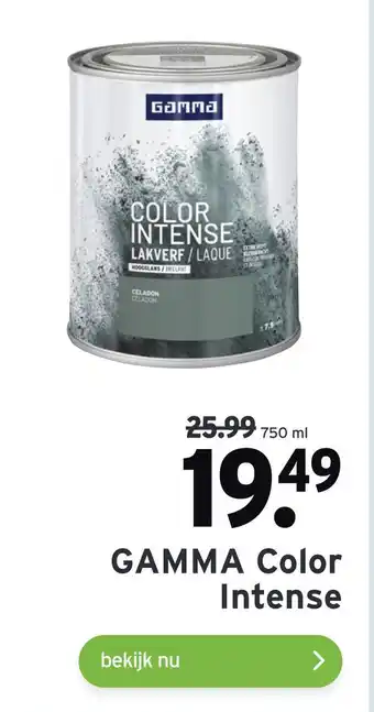 GAMMA GAMMA Color Intense 750ml aanbieding