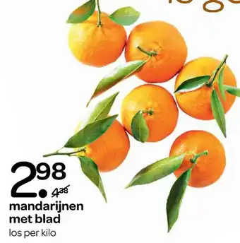 Spar Mandarijnen met blad aanbieding