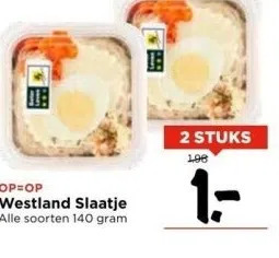 Vomar Voordeelmarkt Westland slaatje aanbieding