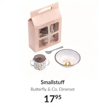 Babypark Smallstuff Butterfly & Co. Dinerset aanbieding